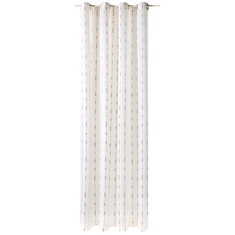 Voilage PYRAMIDE coloris multicolore 140 x 260 cm