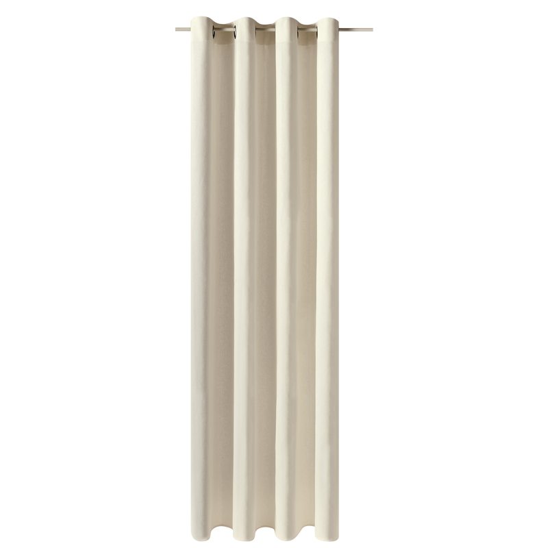 Rideau BRUSH coloris blanc 135 x 240 cm