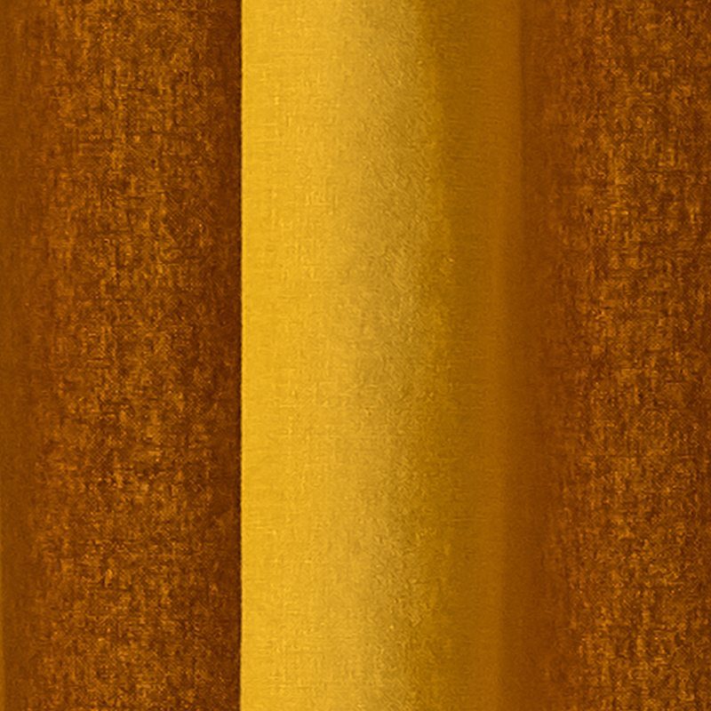 Rideau BRUSH coloris jaune 135 x 240 cm