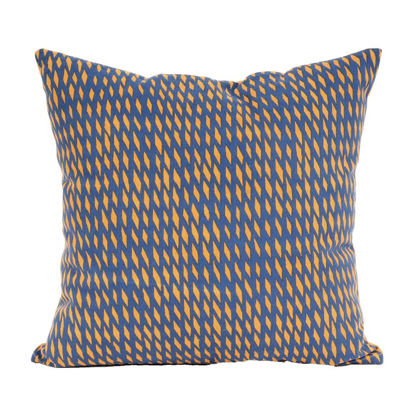 Coussin TUNED coloris bleu foncé 45 x 45 cm