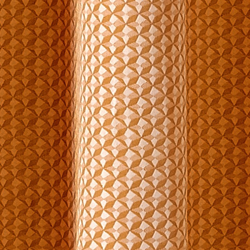 Rideau VILLA coloris jaune moutarde 135 x 240 cm