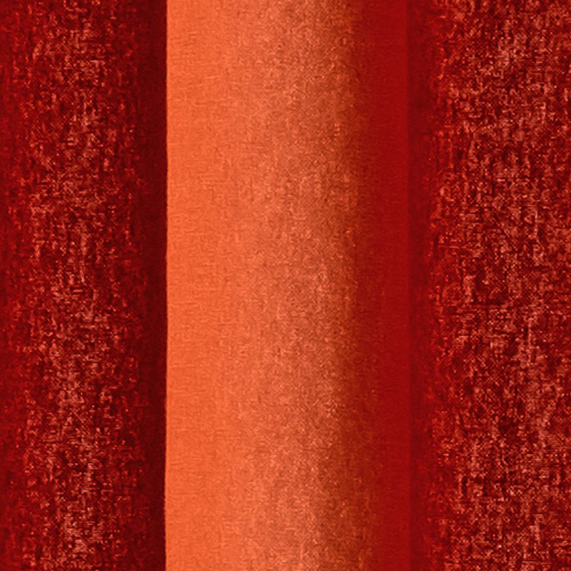 Rideau BRUSH coloris orange 135 x 240 cm