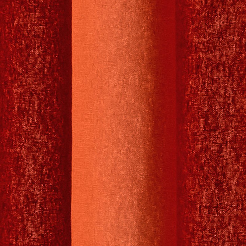 Rideau BRUSH coloris orange 135 x 240 cm