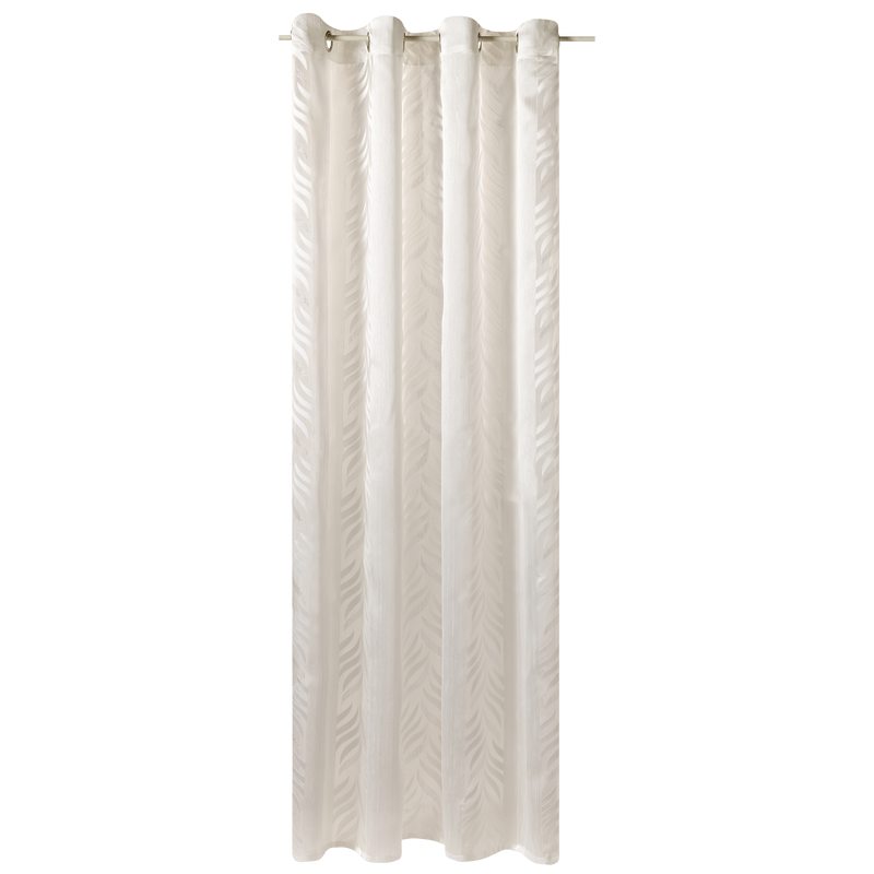 Voilage LOA coloris ivoirine 140 x 240 cm