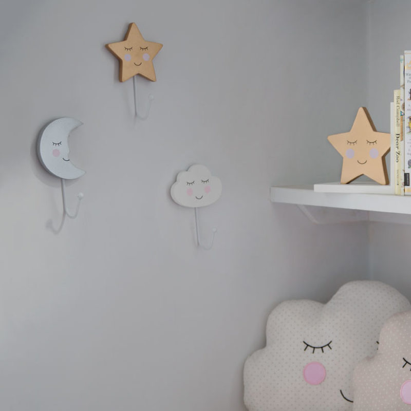 Patère SWEET DREAMS MOON & STAR