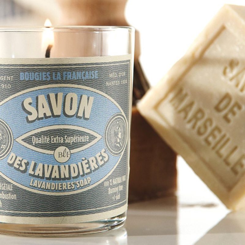 Bougie parfumée COMPTOIR DES CIRIERS savon des lavandières