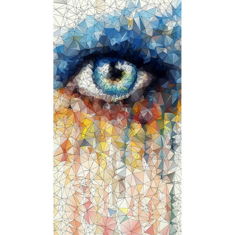 Papier peint panoramique L EYE SHADOW 150 x 275 cm