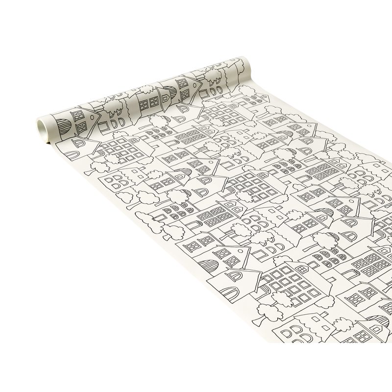 Frise intissée COLORMI HOME coloris blanc
