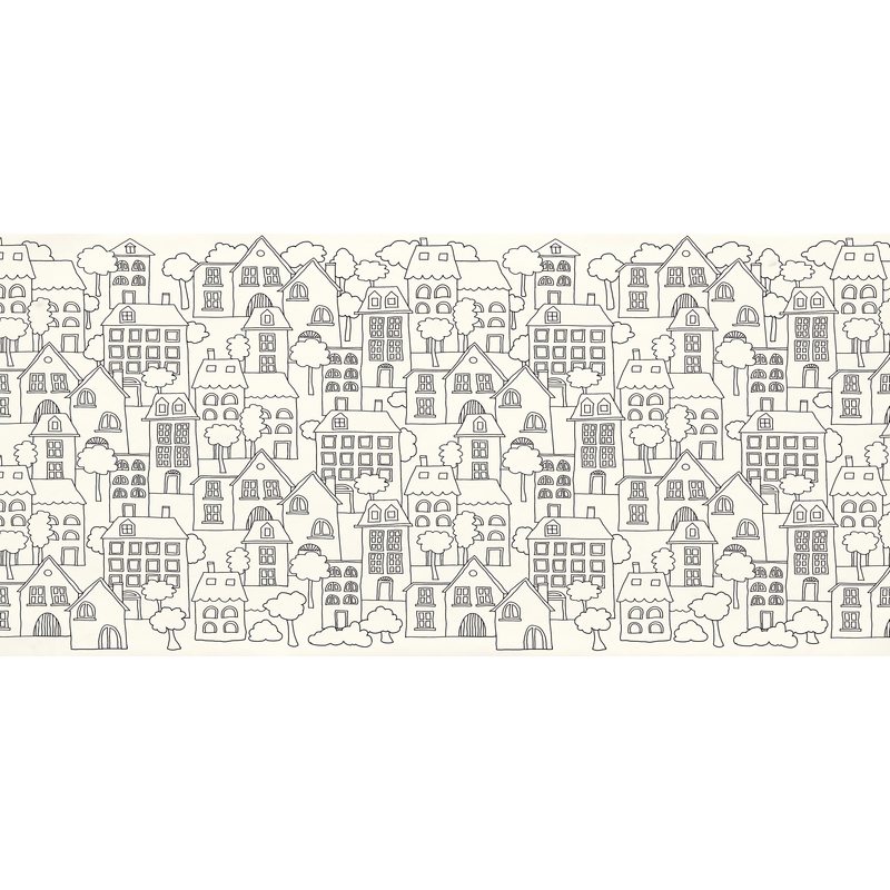 Frise intissée COLORMI HOME coloris blanc