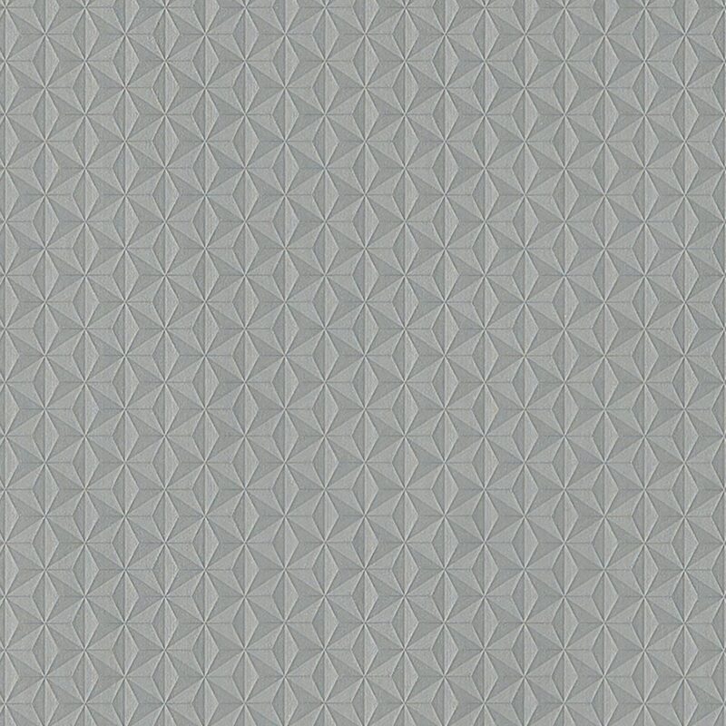 Papier peint intissé CUBISM coloris argent