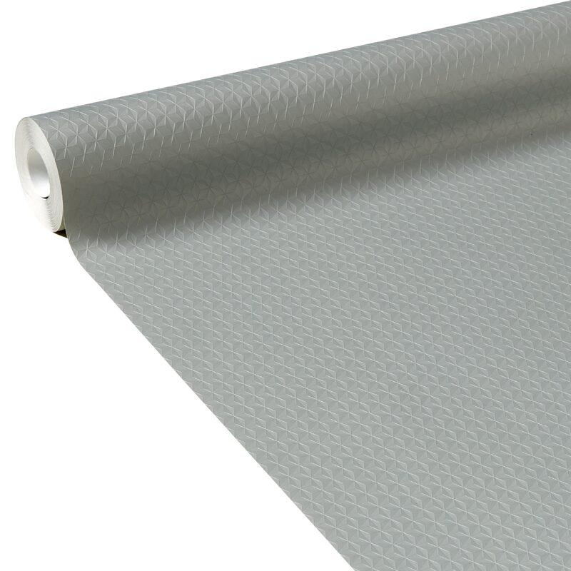 Papier peint intissé CUBISM coloris argent