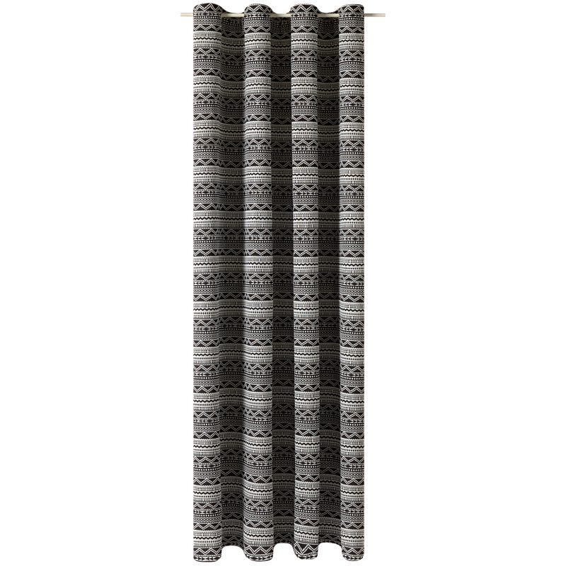 Rideau TIALOC coloris beige 140 x 250 cm