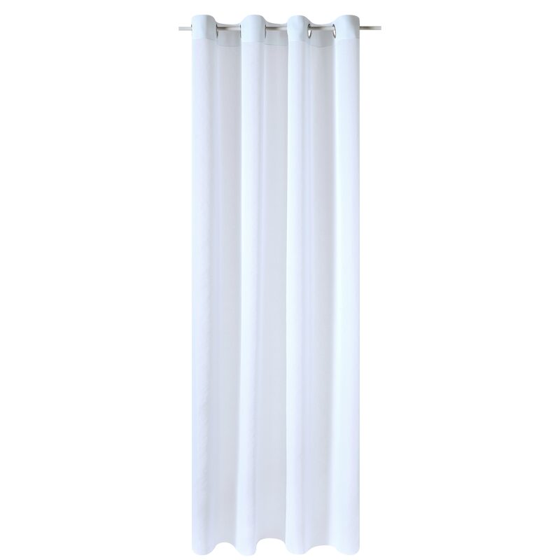 Voilage CHANTILLY coloris bleu ciel 145 x 240 cm