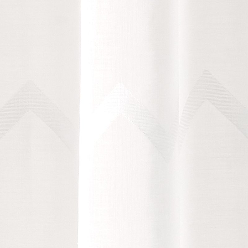 Voilage TWIST coloris blanc 140 x 240 cm
