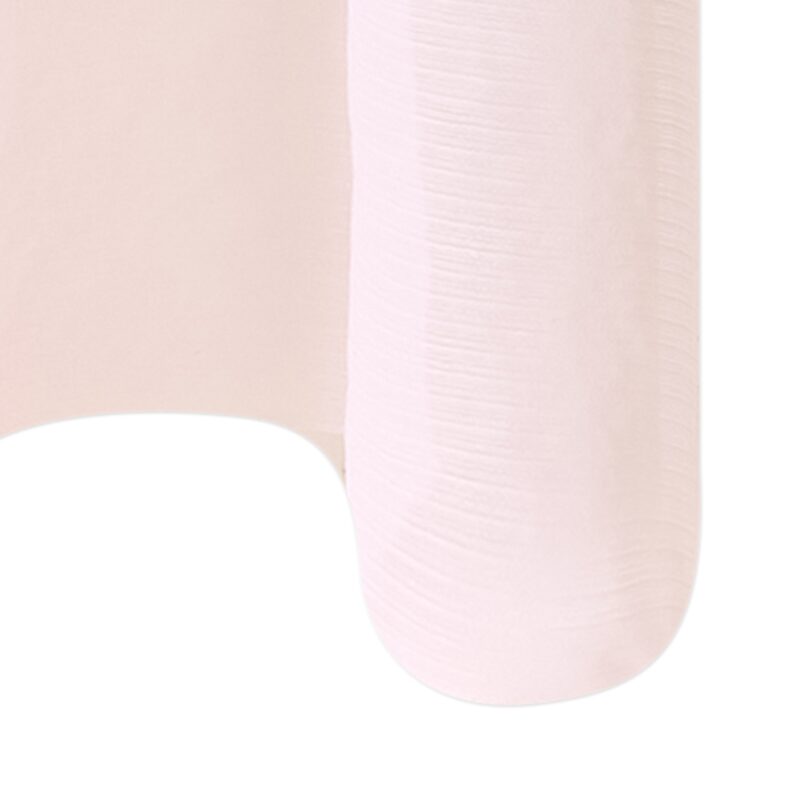 Voilage CHANTILLY coloris rose poudré 145 x 240 cm