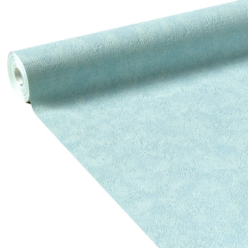 Papier peint intissé AKTEA coloris bleu turquoise