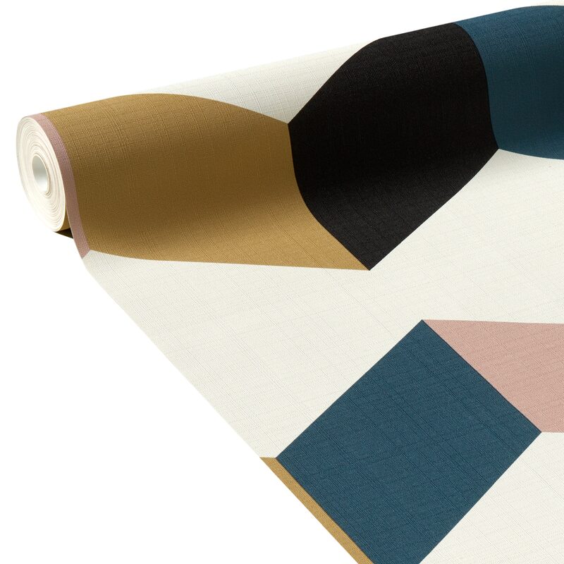 Papier peint intissé BENSON BY E. RIVASSOUX coloris multicolore
