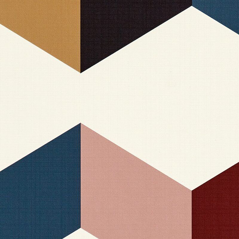 Papier peint intissé BENSON BY E. RIVASSOUX coloris multicolore