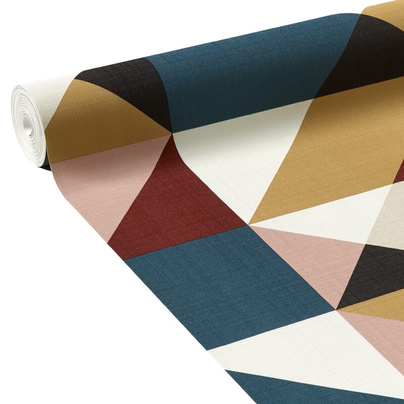 Papier peint intissé SOHO BY E. RIVASSOUX coloris multicolore