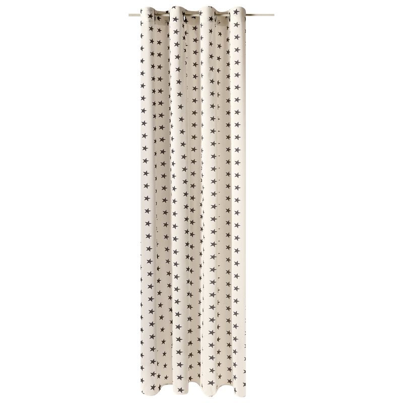 Rideau STARLIGHT coloris beige 140 x 240 cm