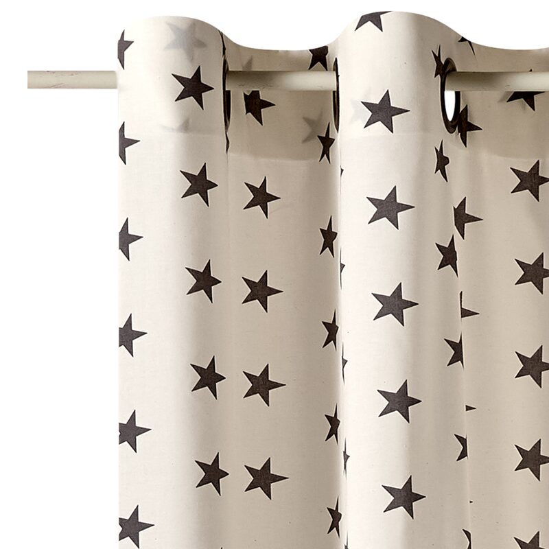 Rideau STARLIGHT coloris beige 140 x 240 cm