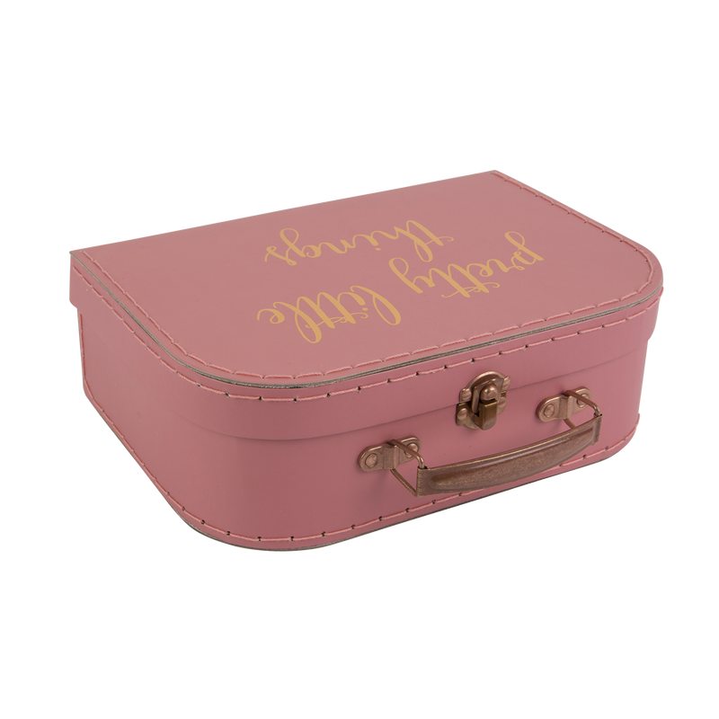 Boîte de rangement PRETTY LITTLE THINGS coloris lait fraise