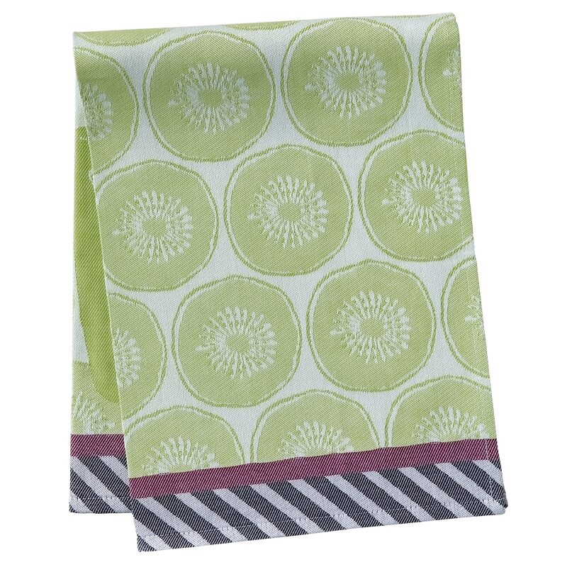 Torchon FRESH KIWI coloris vert 50 x 71 cm