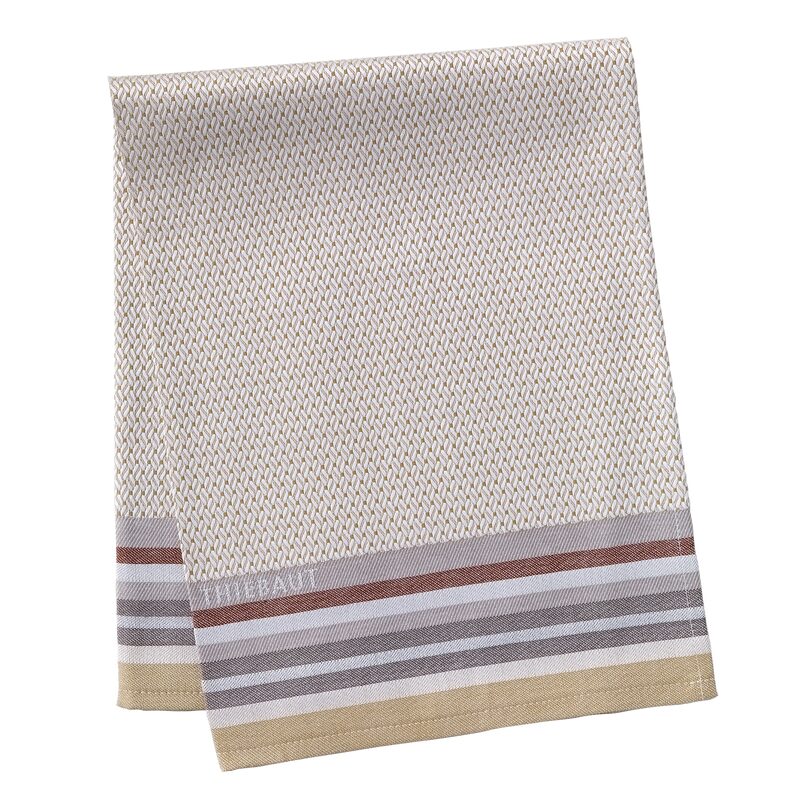 Torchon VIKTOR coloris jaune 50 x 71 cm