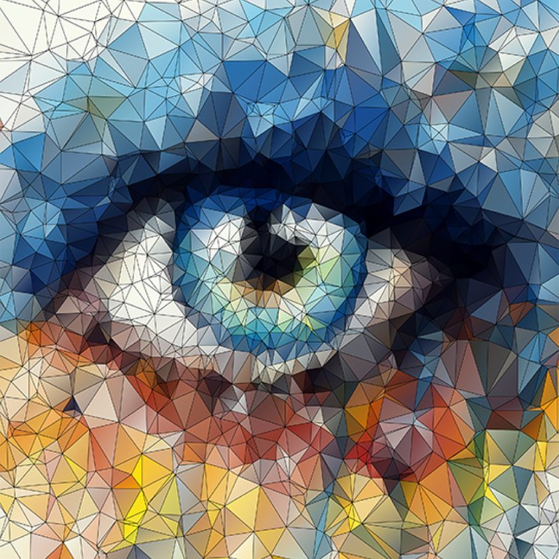 Papier peint panoramique L EYE SHADOW 150 x 275 cm