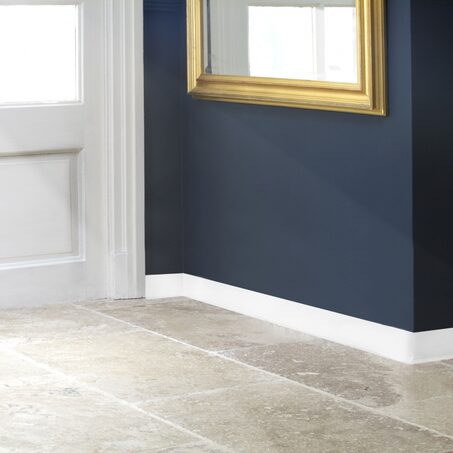Plinthe déco UNI coloris blanc