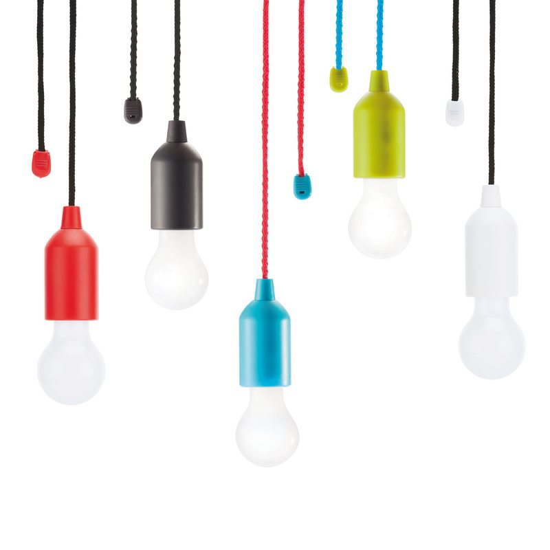 Objet lumineux PULL coloris vert anis 9 x 9 cm