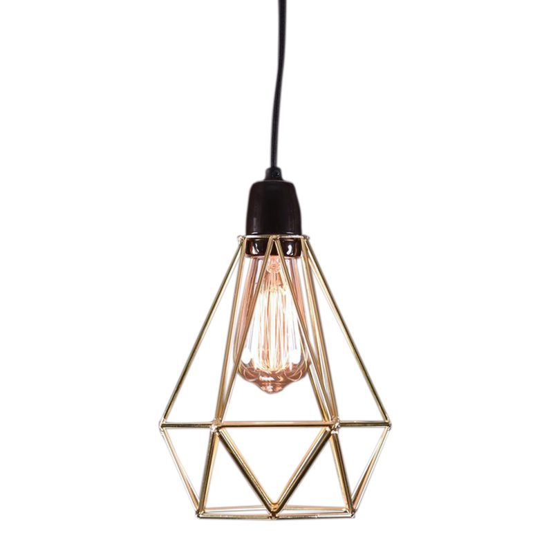 Lampe à poser DIAMOND coloris or  28 x 18 cm