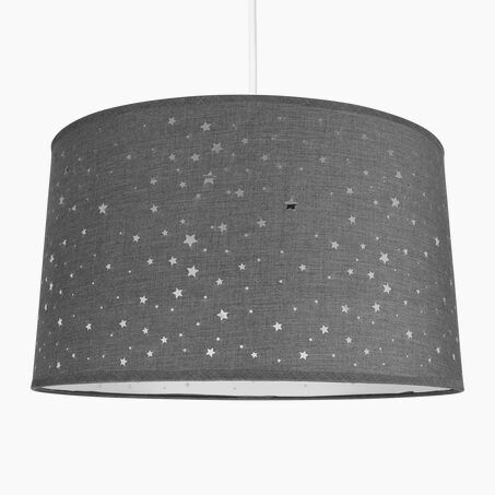 Suspension STARS coloris gris 23 x 40 cm