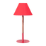 Lampe à poser FUNNY coloris rouge 51 x 50 cm
