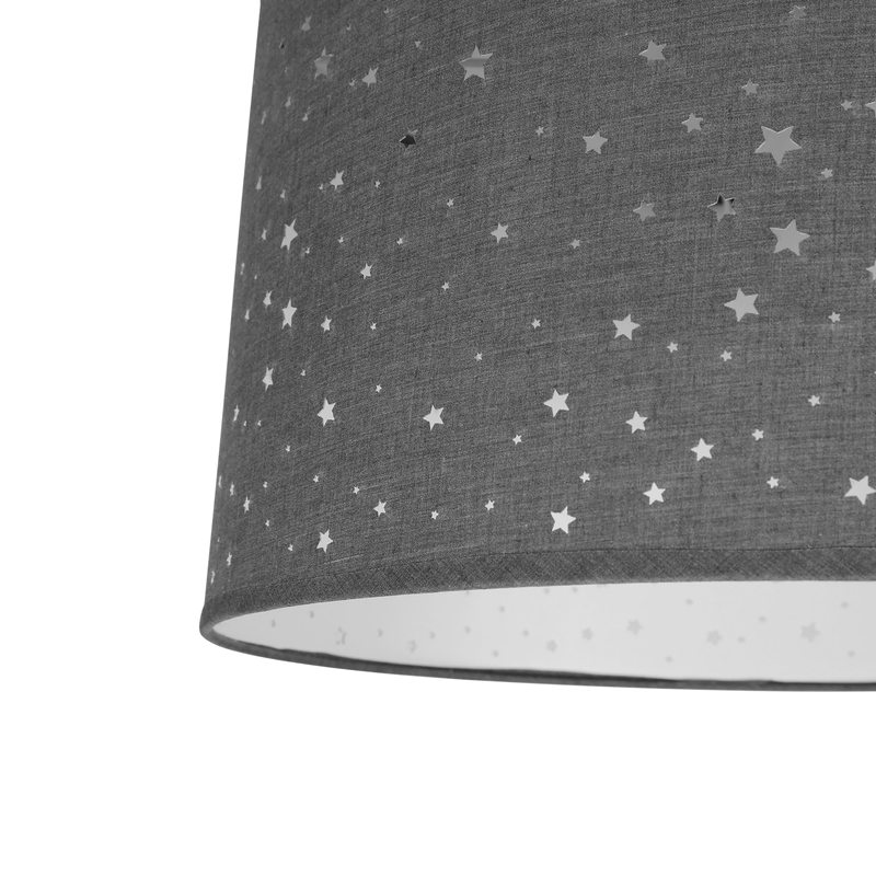 Suspension STARS coloris gris 23 x 40 cm
