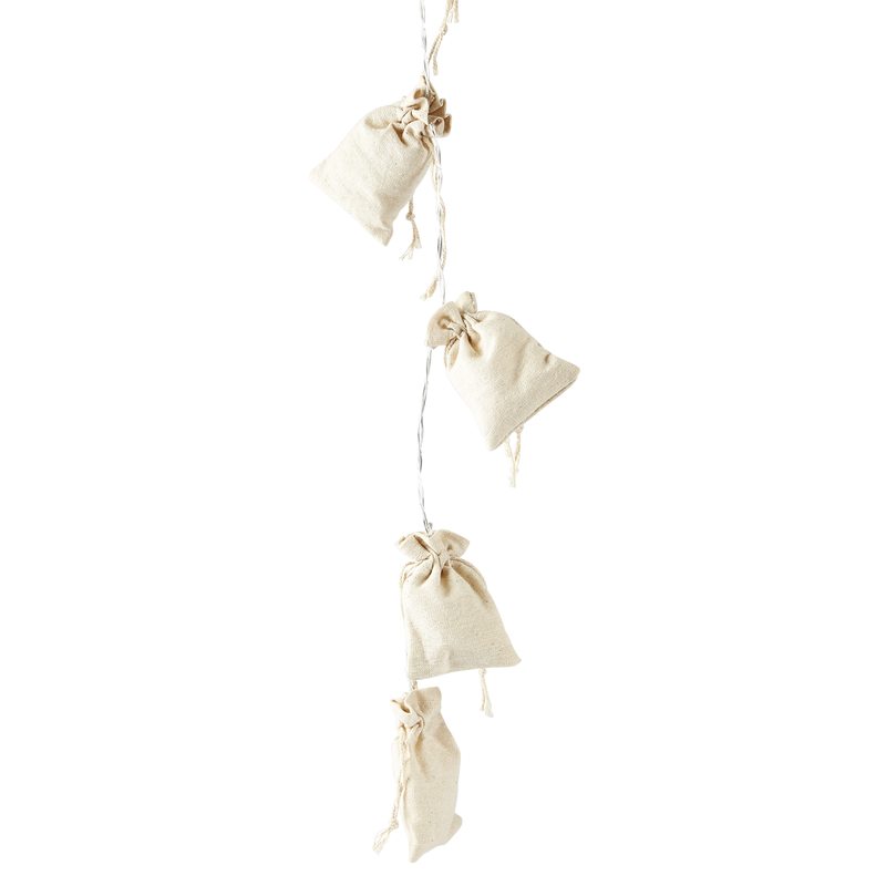 Guirlande lumineuse COSY BAG coloris beige