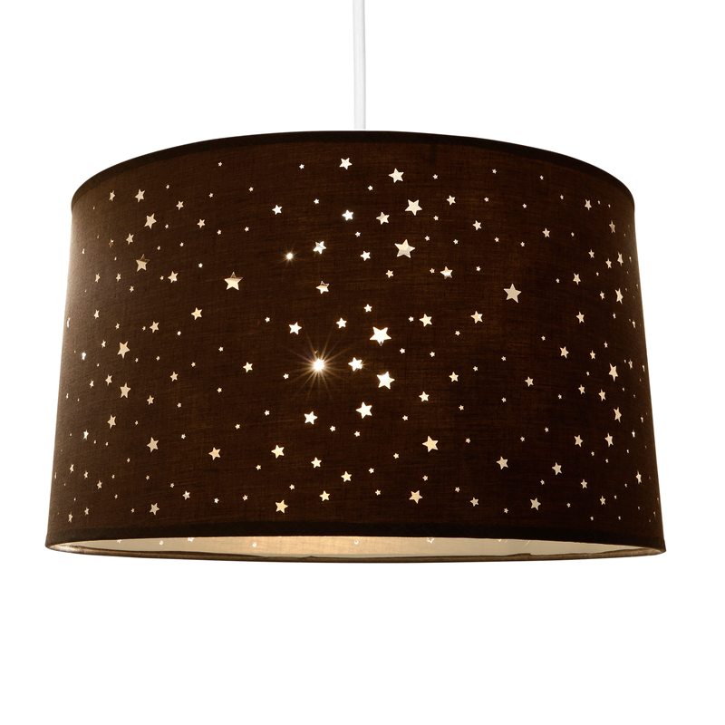 Suspension STARS coloris gris 23 x 40 cm