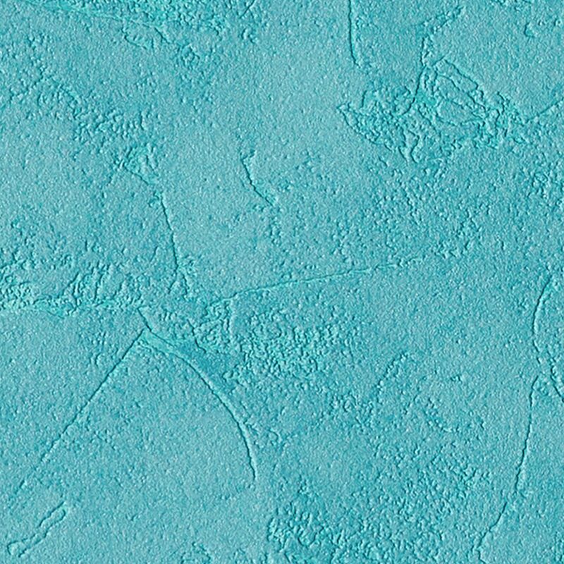 Papier peint intissé RAVENNE coloris bleu turquoise