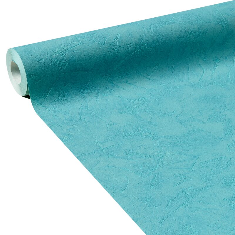 Papier peint intissé RAVENNE coloris bleu turquoise