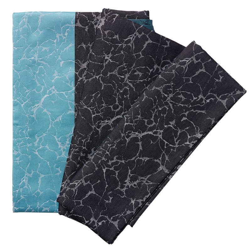 Nappe LAVA coloris gris 155 x 225 cm