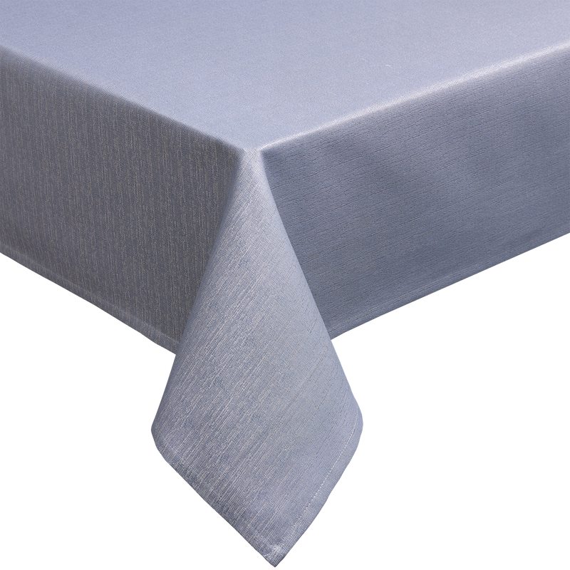 Nappe MALAWI coloris gris bleuté 150 x 235 cm