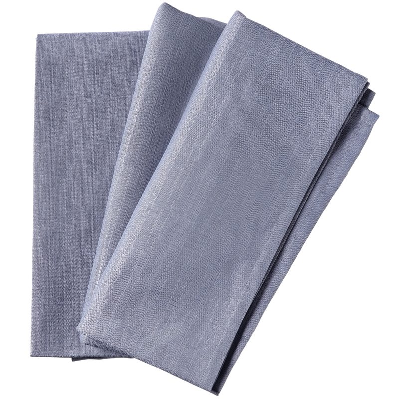 Nappe MALAWI coloris gris bleuté 150 x 235 cm