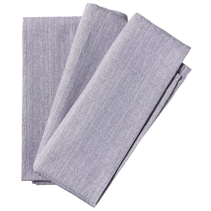 Nappe MALAWI coloris gris acier 150 x 235 cm