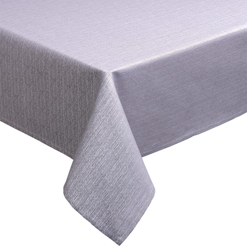 Nappe MALAWI coloris gris acier 150 x 235 cm