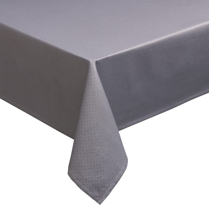 Nappe ORSAY coloris gris acier 150 x 235 cm