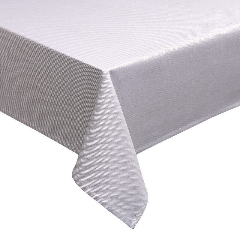 Nappe PYRAMIDE coloris taupe 150 x 235 cm