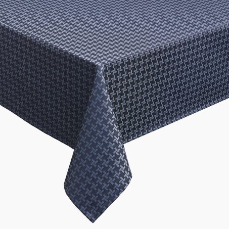Garnier Thiebaut Nappe ORIGAMI gris acier 150 x 235 cm