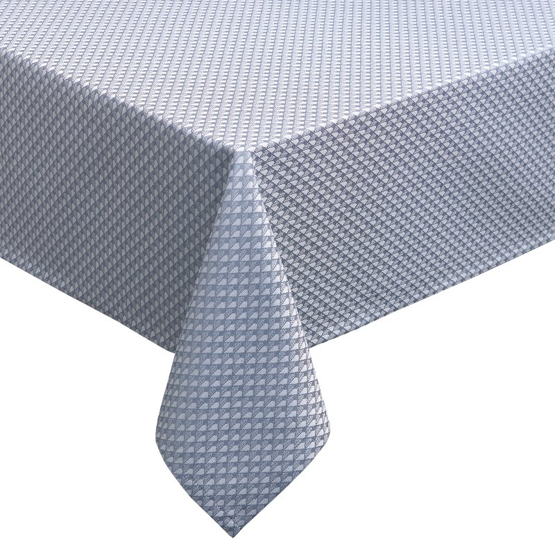 Nappe MIRAGE coloris gris acier 150 x 235 cm