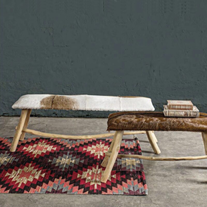 Tapis RAMESH coloris marsala 120 x 180 cm