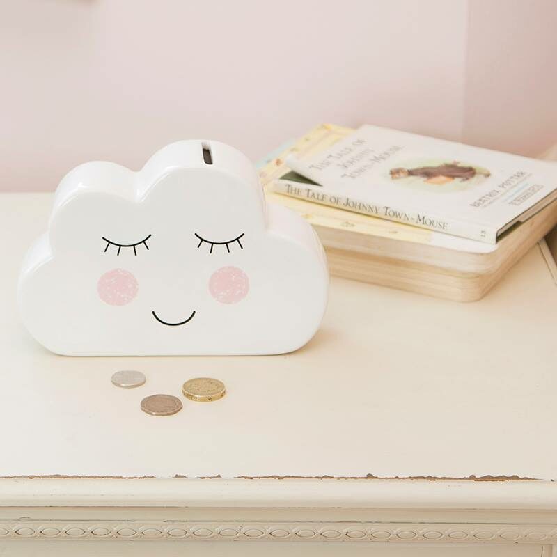 Tirelire SWEET DREAMS coloris blanc